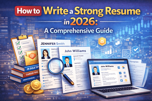 How to Write a Strong Resume in 2026: A Comprehensive Guide