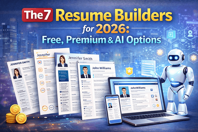 The 7 Best Resume Builders for 2026: Free, Premium & AI Options